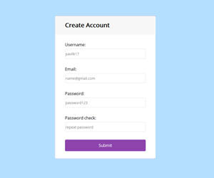 form validation