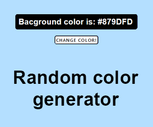 Random color generator